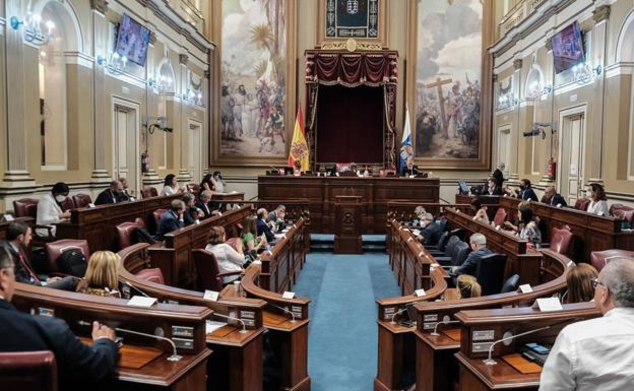 Imagen de archivo del Parlamento de Canarias. 