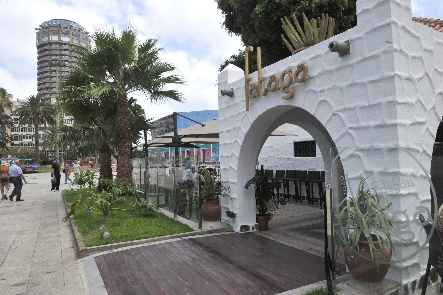 Imagen de uno de los establecimientos afectados. 