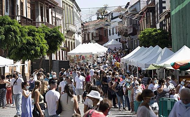 Teror ya vive las Fiestas del Pino