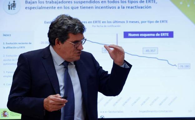 El ministro de Seguridad Social, José Luis Escrivá.