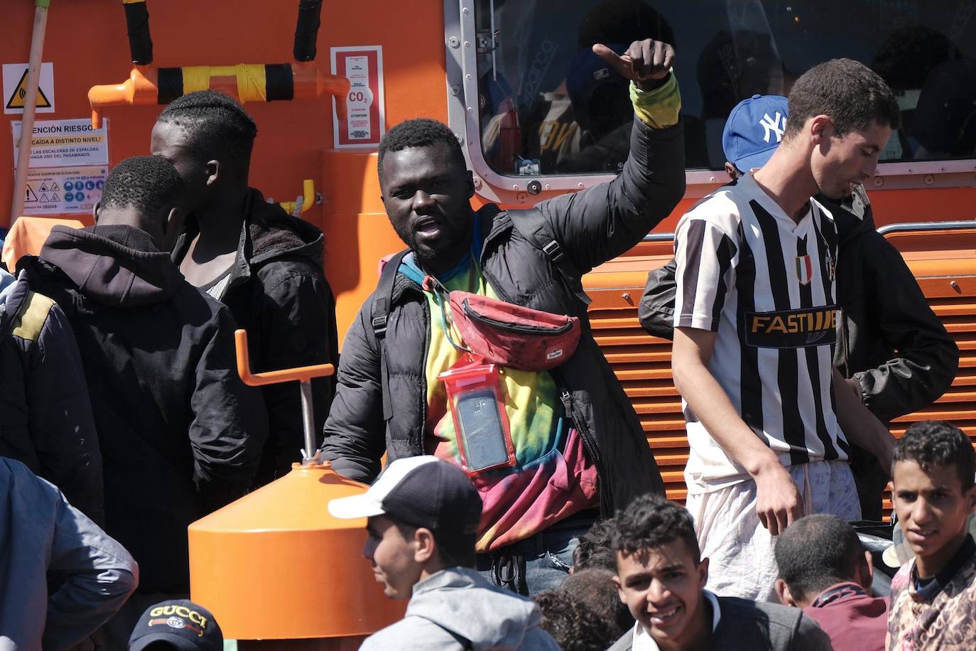 Fotos: Sigue la llegada de inmigrantes a Canarias