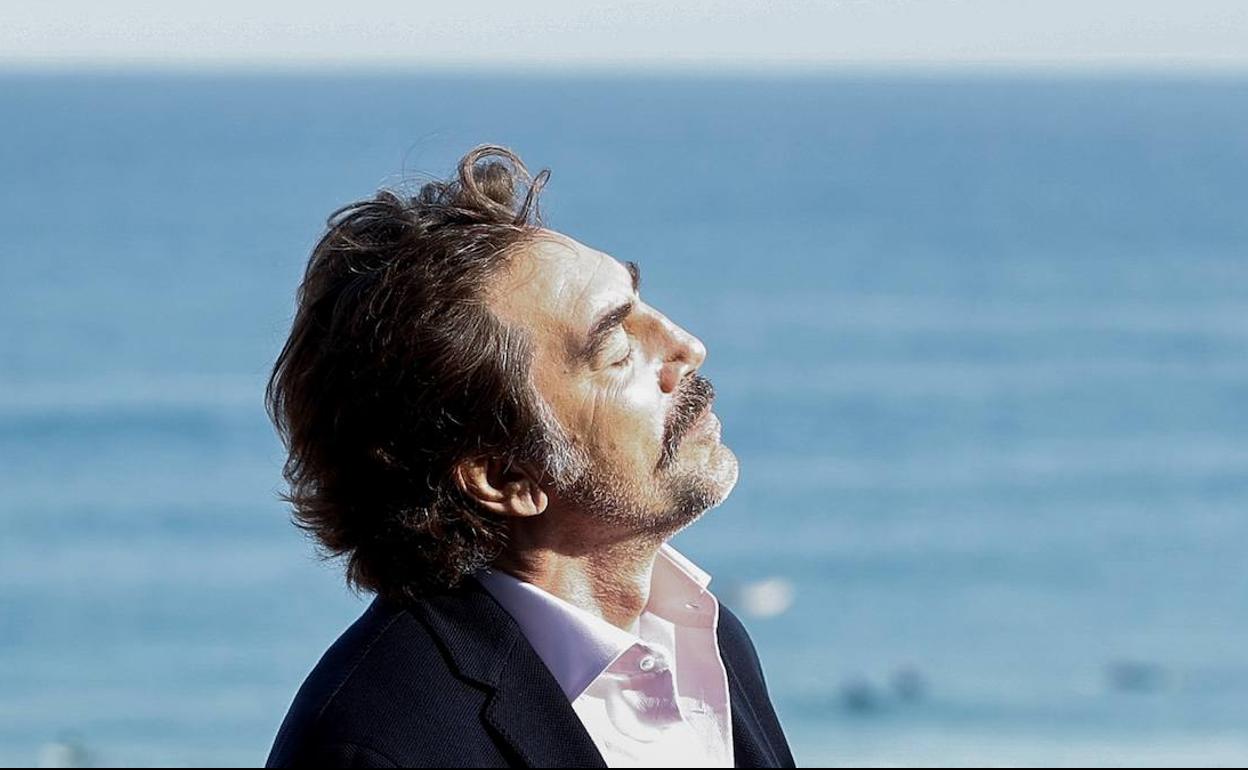 Javier Bardem en el Festival de San Sebastián.