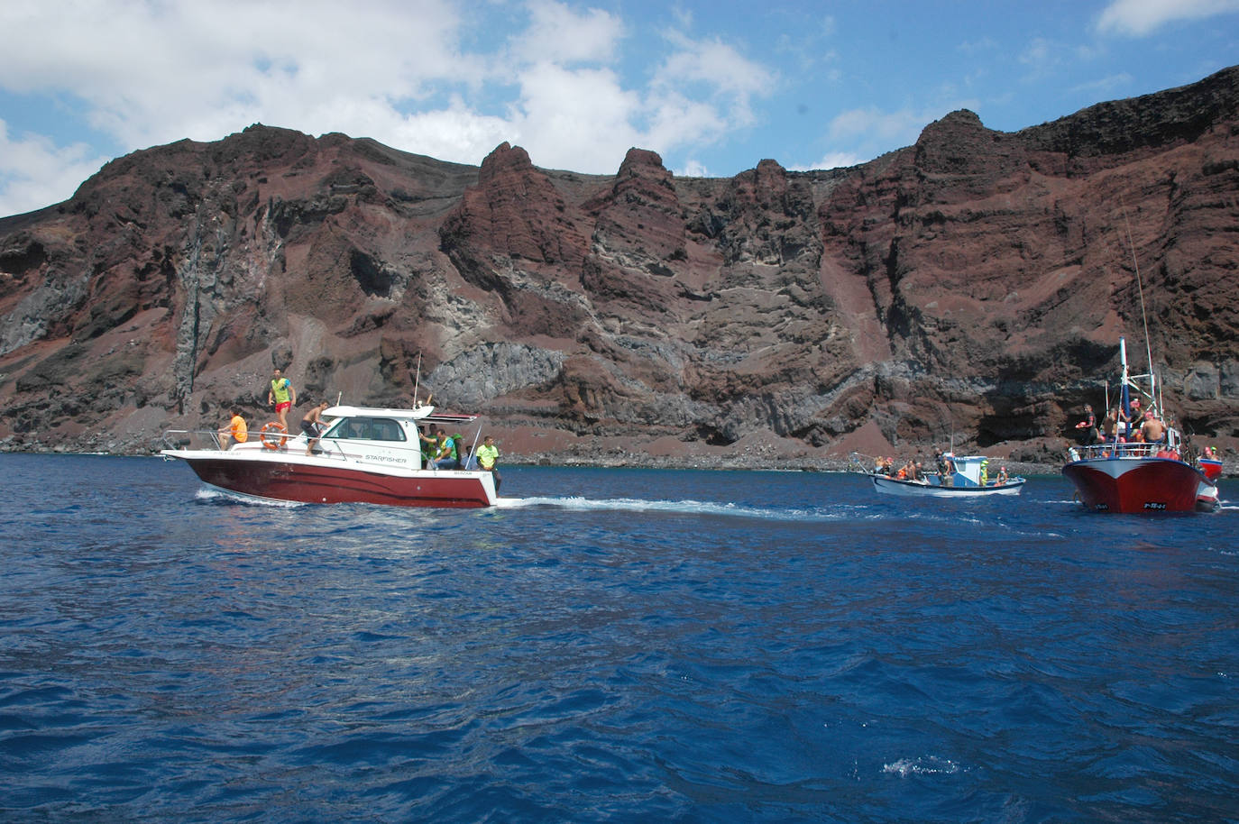 Fotos: Travesía a nado «Mar de las Calmas» en el Hierro