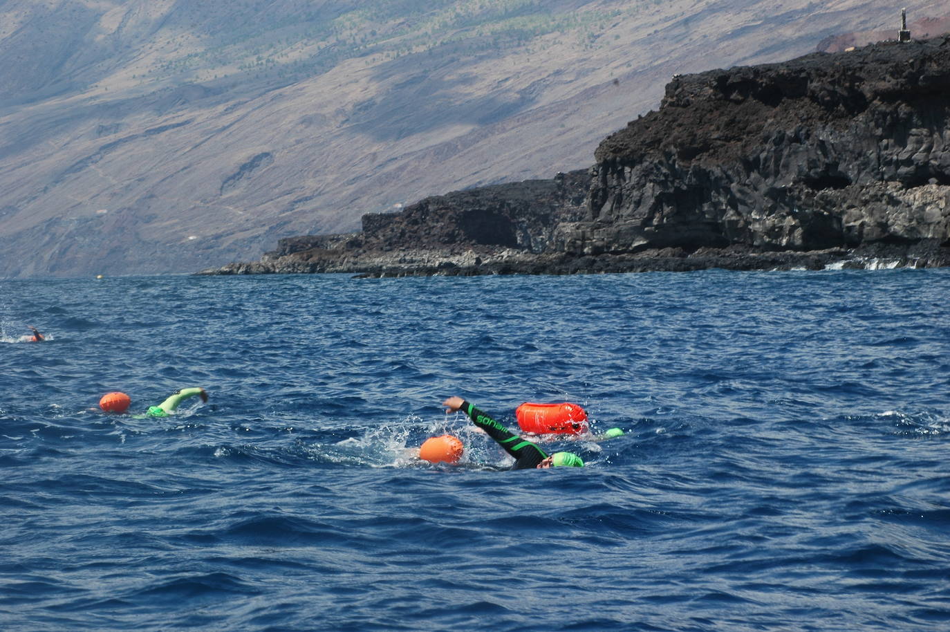 Fotos: Travesía a nado «Mar de las Calmas» en el Hierro