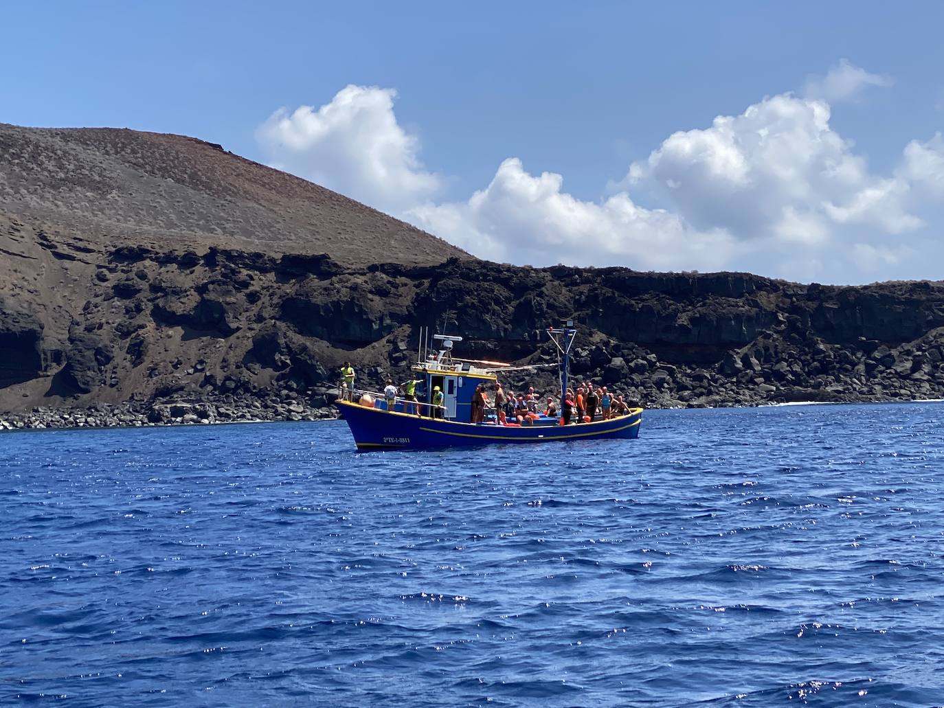 Fotos: Travesía a nado «Mar de las Calmas» en el Hierro