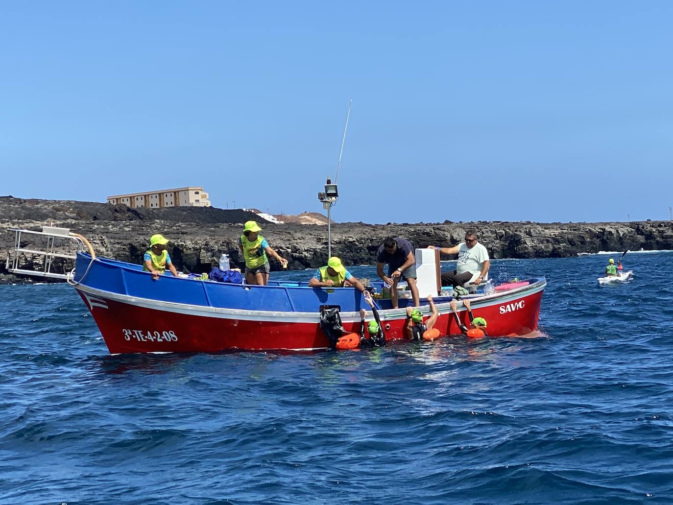 Fotos: Travesía a nado «Mar de las Calmas» en el Hierro