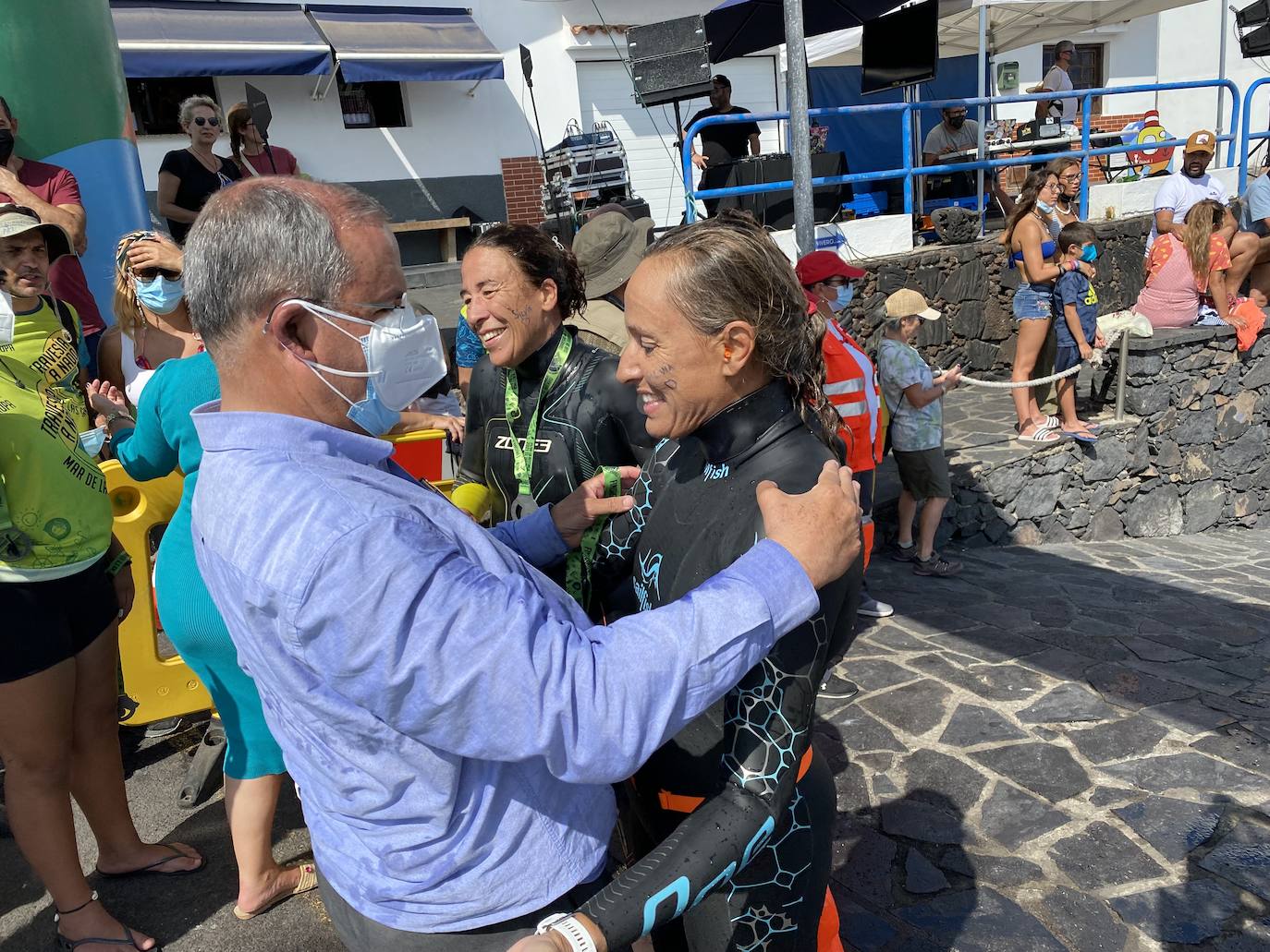 Fotos: Travesía a nado «Mar de las Calmas» en el Hierro