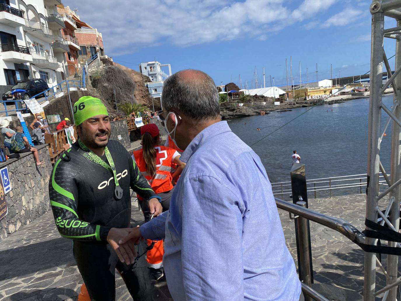 Fotos: Travesía a nado «Mar de las Calmas» en el Hierro