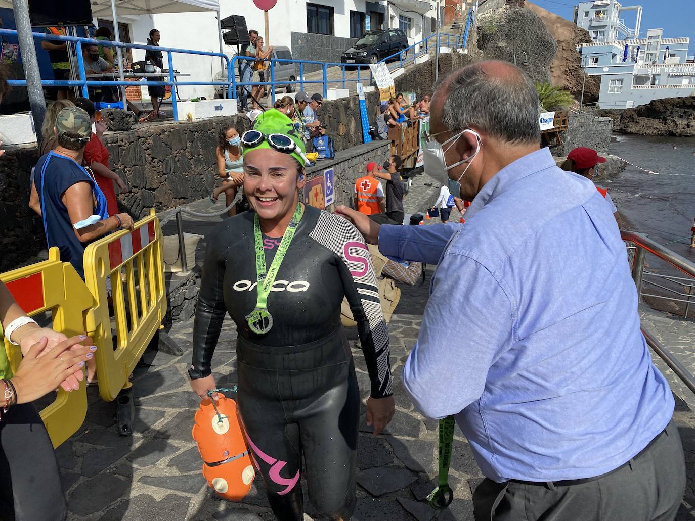 Fotos: Travesía a nado «Mar de las Calmas» en el Hierro