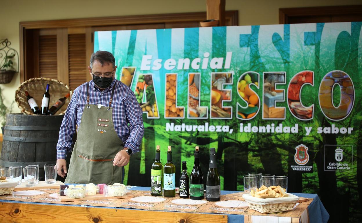 Valleseco pone en valor productos agroalimentarios como la sidra. 