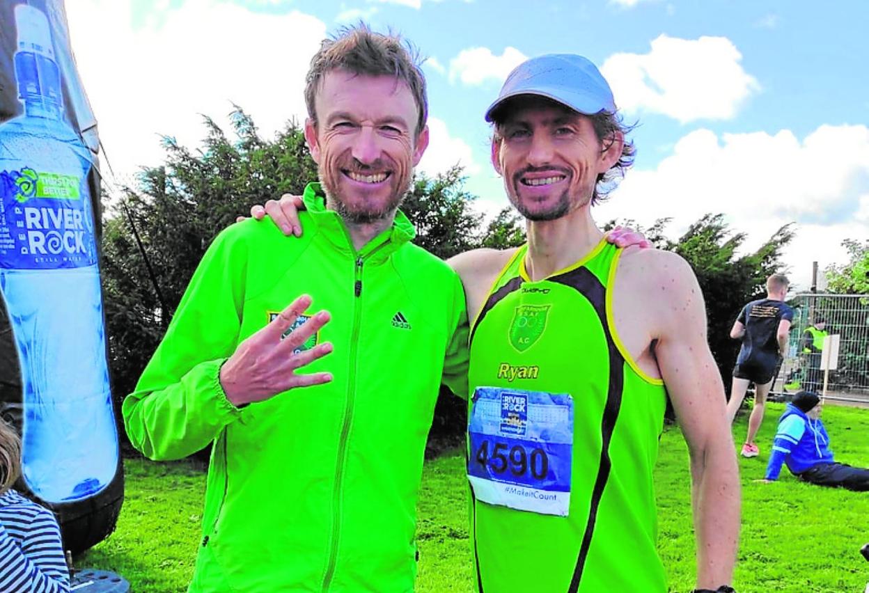 Flynn señala su cuarta plaza junto a su amigo Mark Ryan que fue octavo. 