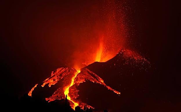 El volcán de Cumbre Vieja continúa con su proceso de erupción. 