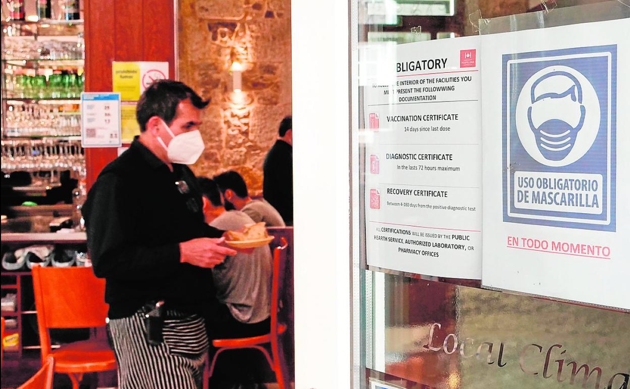 El sector de la hostelería ha sido uno de los más castigados por la pandemia. 