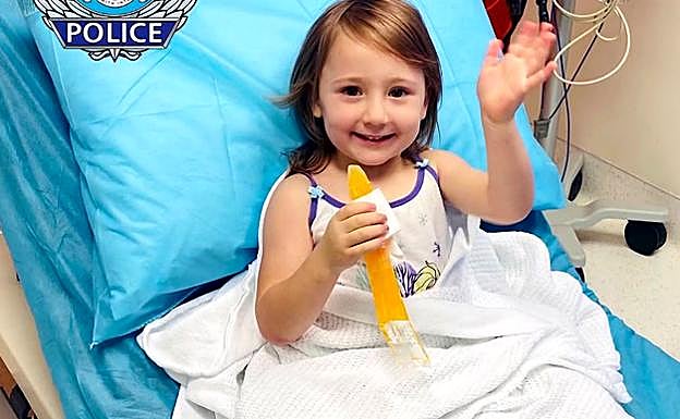 Encuentran con vida a la niña desaparecida en Australia hace 18 días