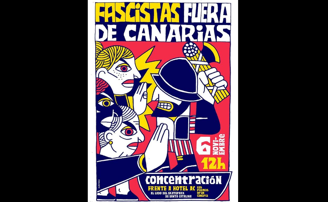 Abascal se encontrará en Gran Canaria con una protesta