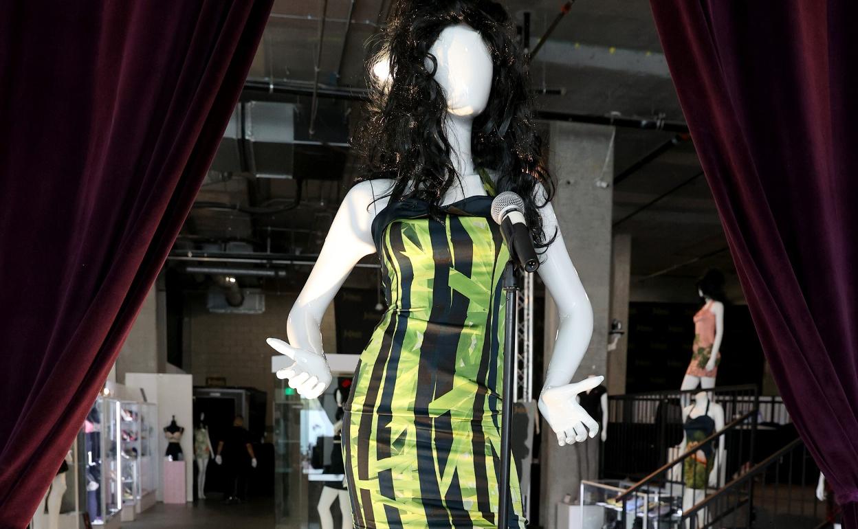 El último vestido que lució Amy Winehouse.