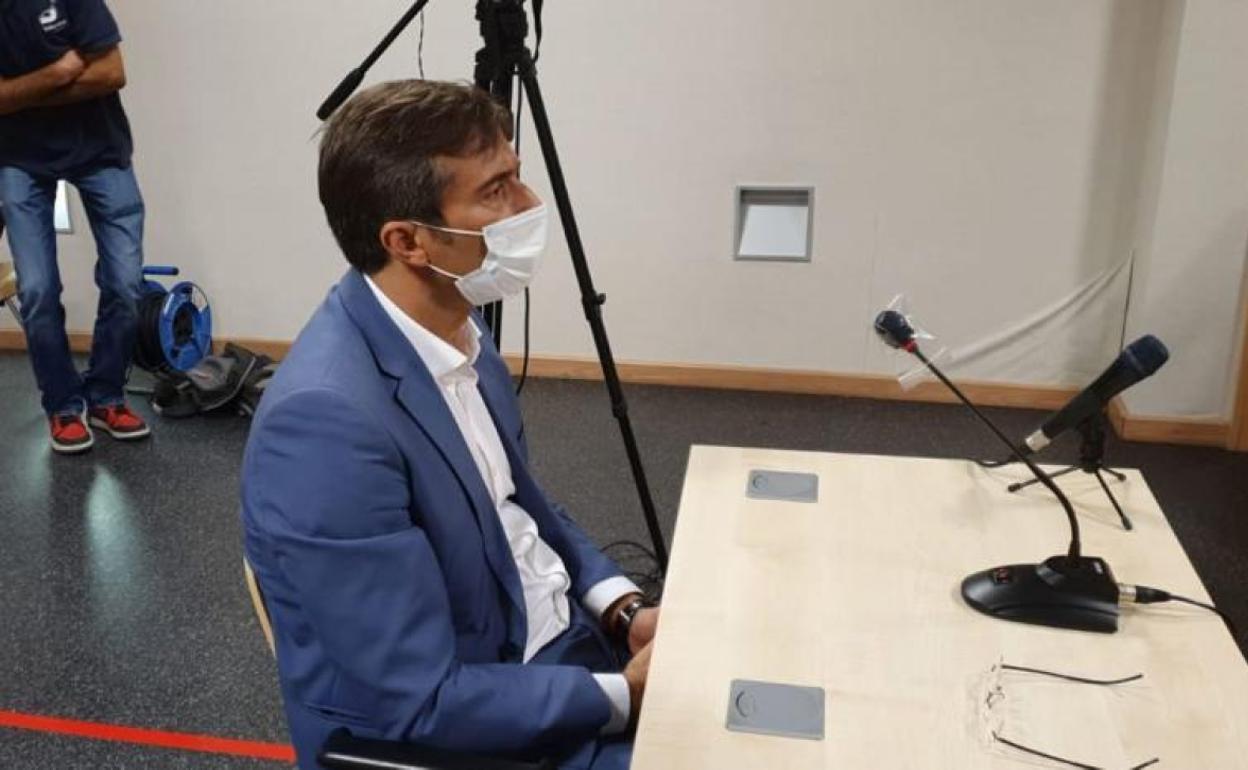 Momento de la vista fallida de 2020 seguida por el Juzgado de lo Penal 3 de Arrecife. 