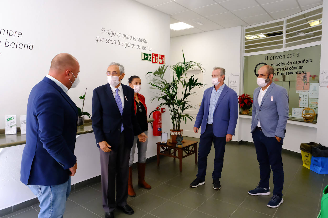 Fotos: La Asociación Española Contra el Cáncer inaugura nueva sede en Fuerteventura para dar servicio a más usuarios