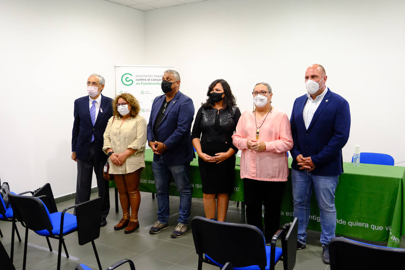 Fotos: La Asociación Española Contra el Cáncer inaugura nueva sede en Fuerteventura para dar servicio a más usuarios