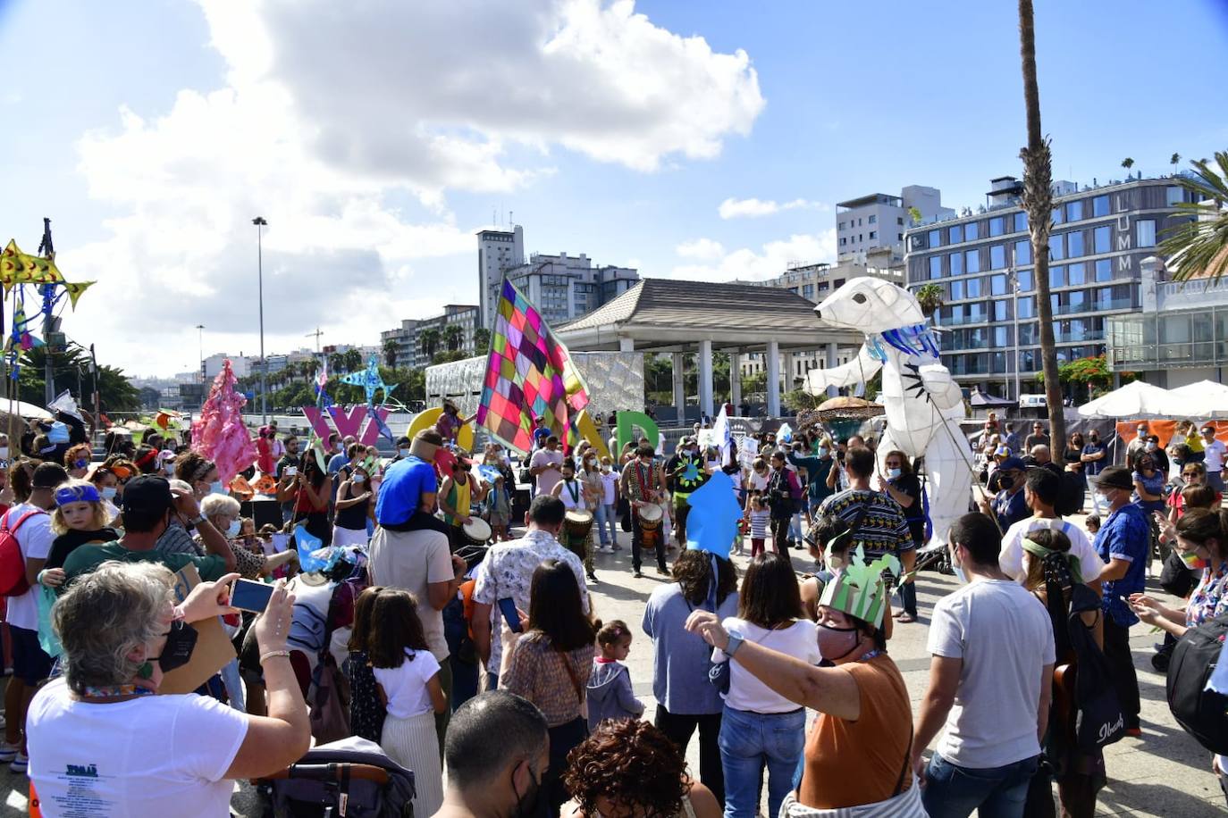 Fotos: La capital grancanaria se despide del Womad 2021