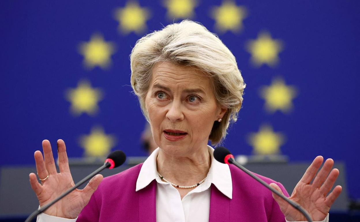 La presidenta de la Comision Europea, Ursula Von der Layen.