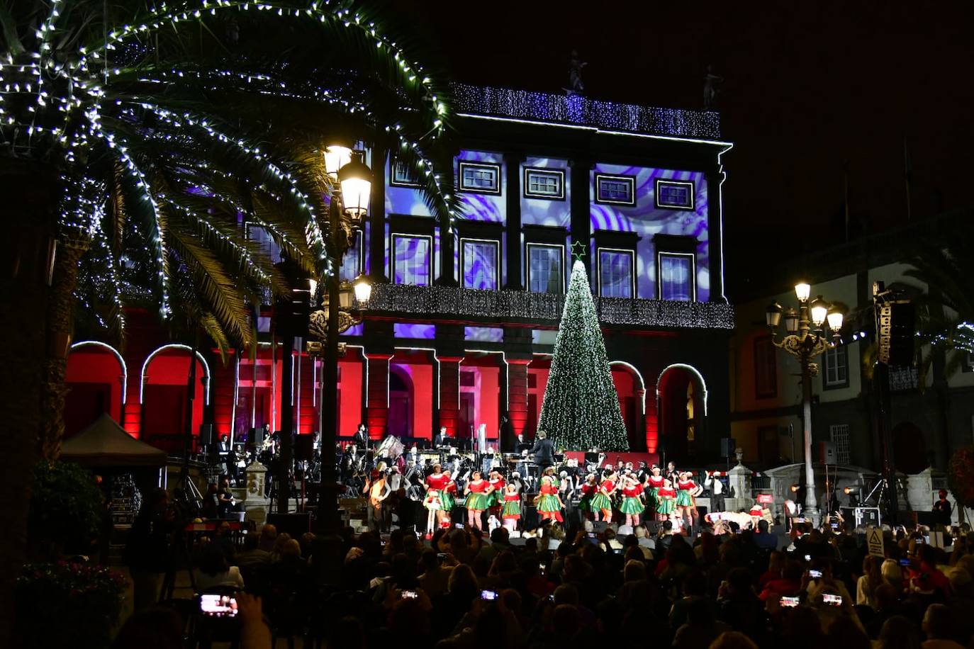 Fotos: La capital grancanaria se enciende por navidad