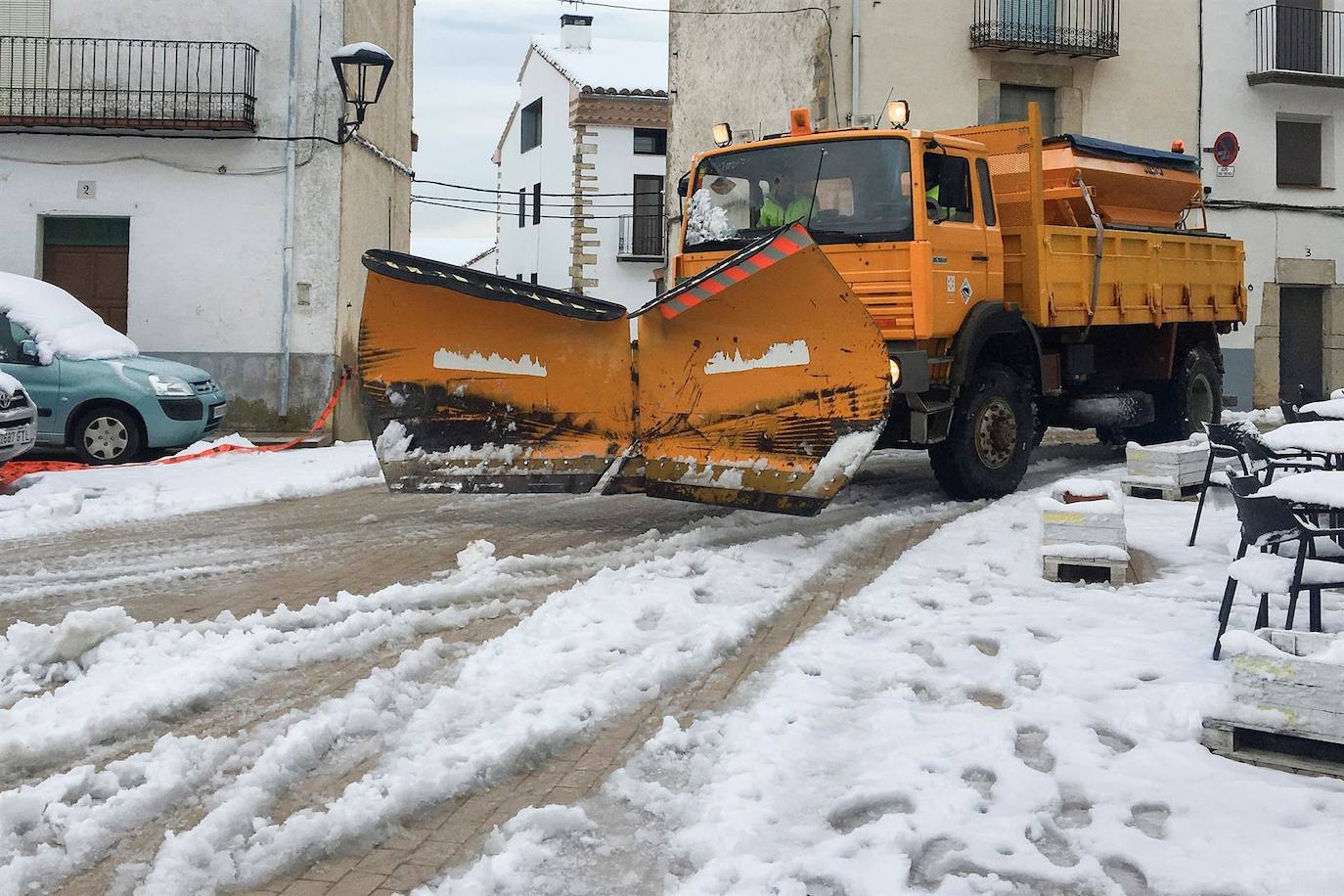 Fotos: Alerta por nieve y lluvia en la península