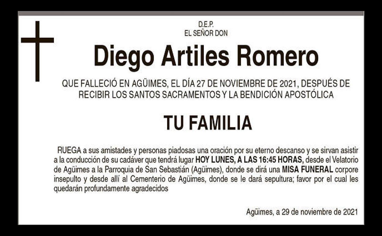 Diego Artiles Romero