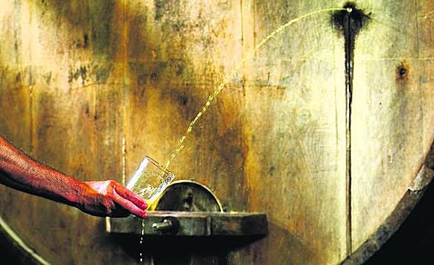 La sidra es un símbolo inequívoco de la zona norte.