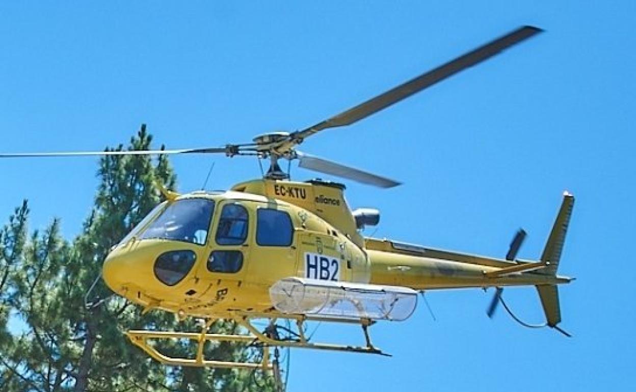 Rescatan a una senderista que sufrió una caída en Arona