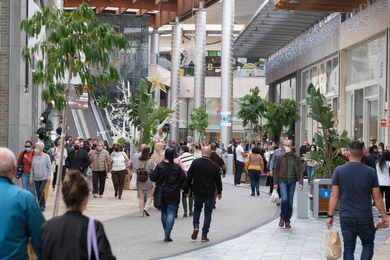Fotos: Puente de compras navideñas en la capital grancanaria