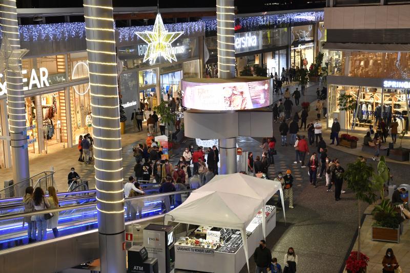 Fotos: Puente de compras navideñas en la capital grancanaria