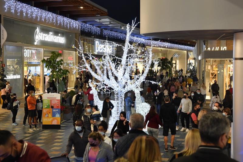 Fotos: Puente de compras navideñas en la capital grancanaria