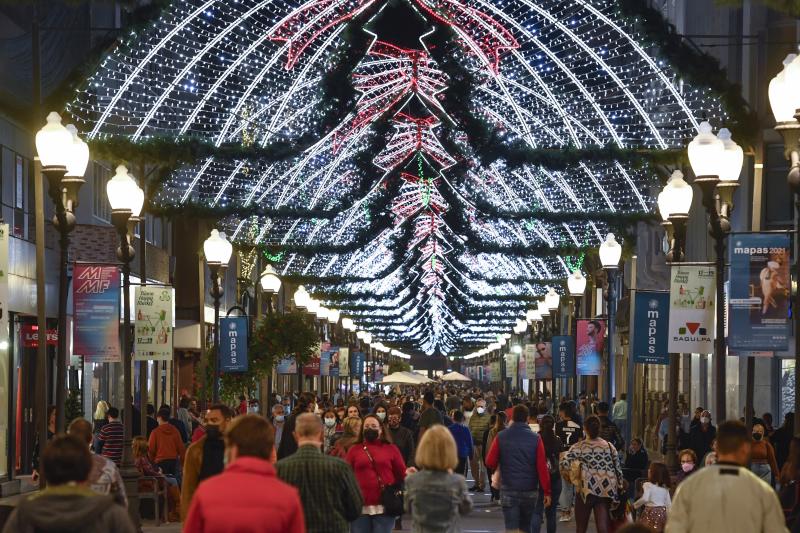 Fotos: Puente de compras navideñas en la capital grancanaria