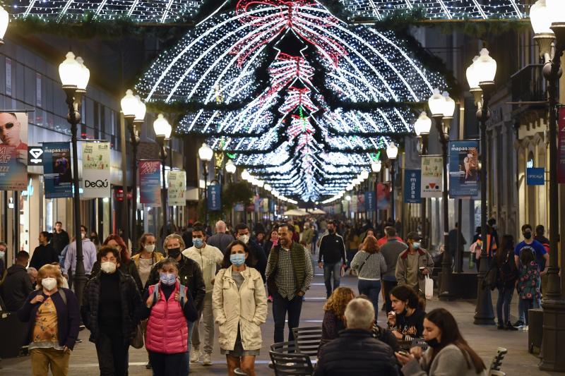 Fotos: Puente de compras navideñas en la capital grancanaria