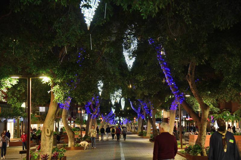 Fotos: La Navidad brilla en la capital grancanaria