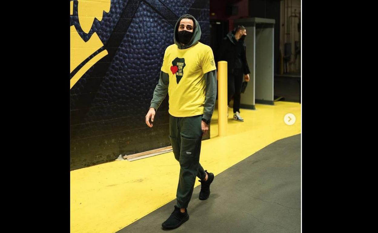 «Todos con La Palma»: Rubio y los Cavs apoyan a los afectados por el volcán