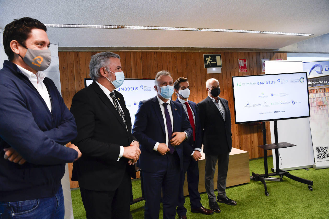 Fotos: Inauguración del primer espacio formativo del Travel Tech School de Amadeus en la ULPGC