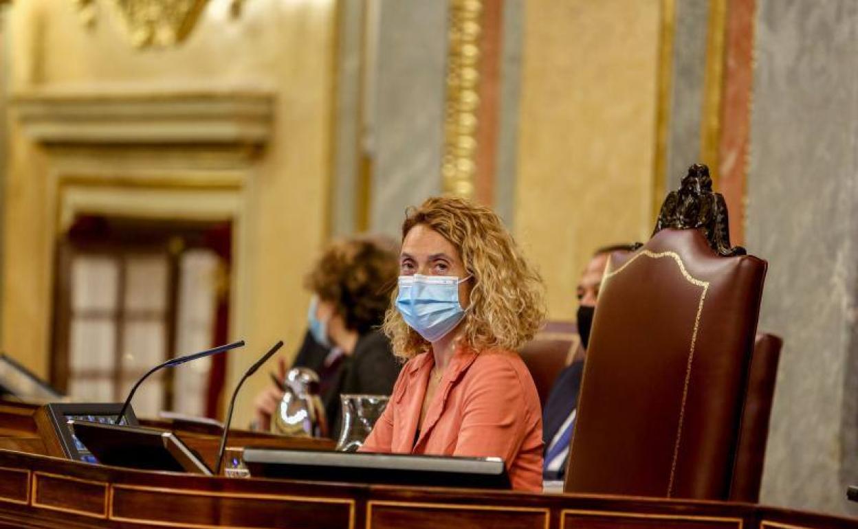 Meritxell Batet, presidenta del Congreso de los Diputados. 