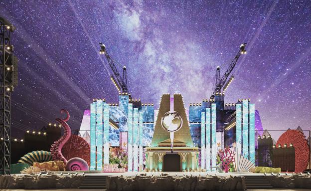 El carnaval de La Tierra homenajea al planeta