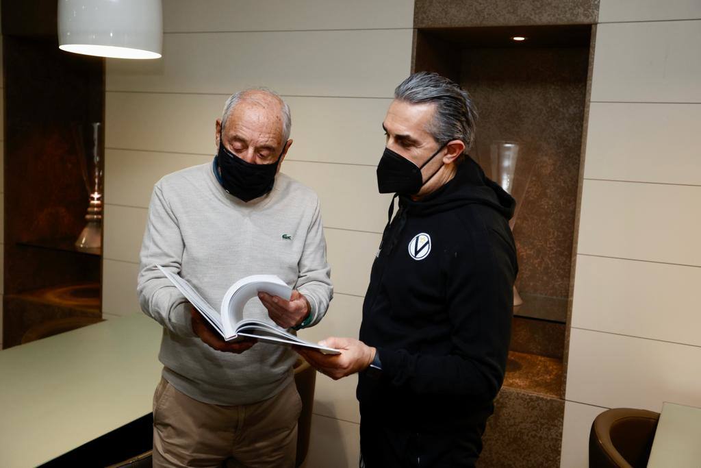 Fotos: Moriana y Scariolo, dos sabios del baloncesto