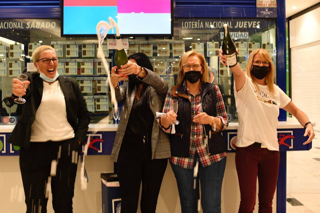 Fotos: El Gordo sonríe a Gran Canaria