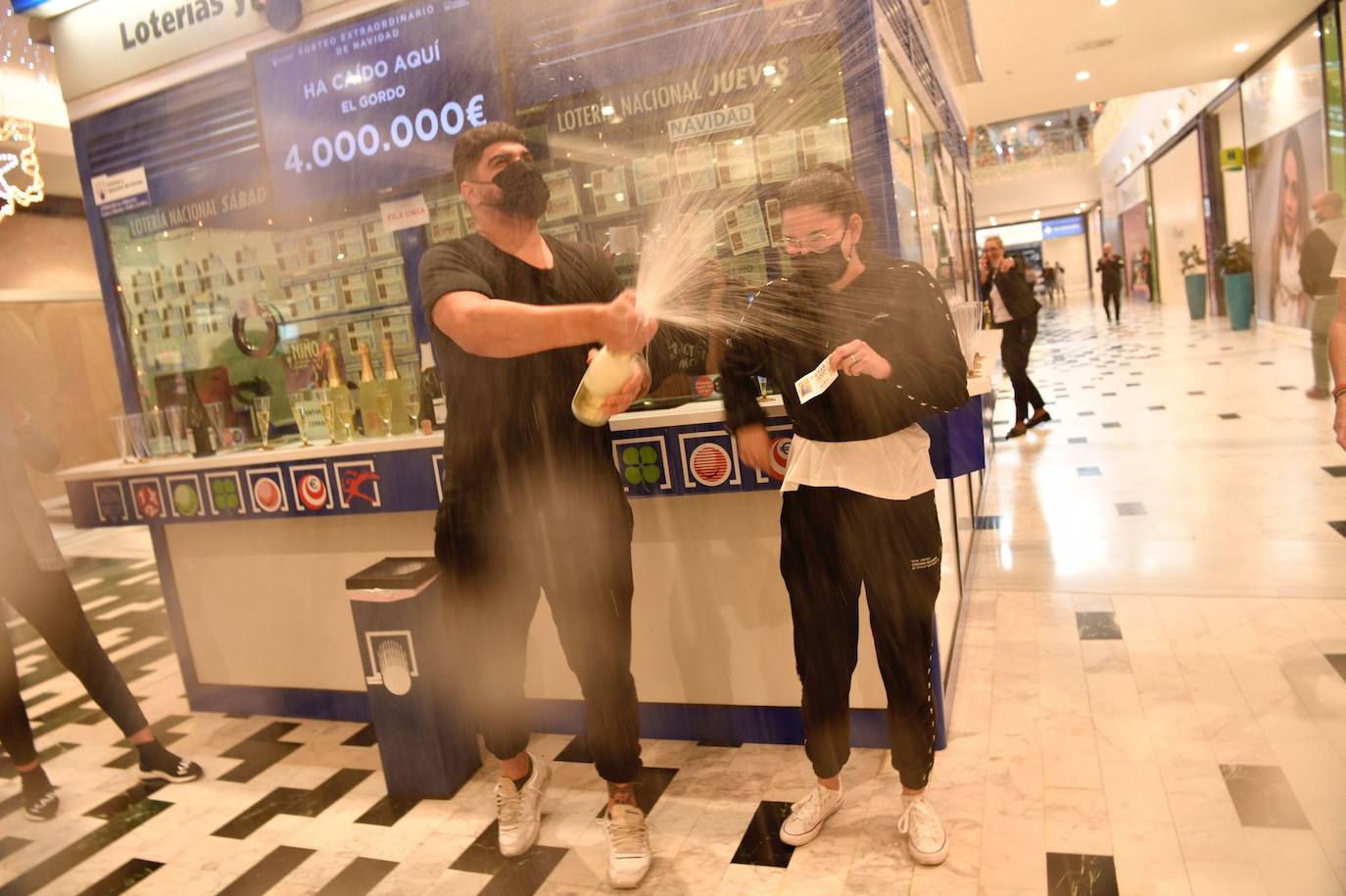 Fotos: El Gordo sonríe a Gran Canaria