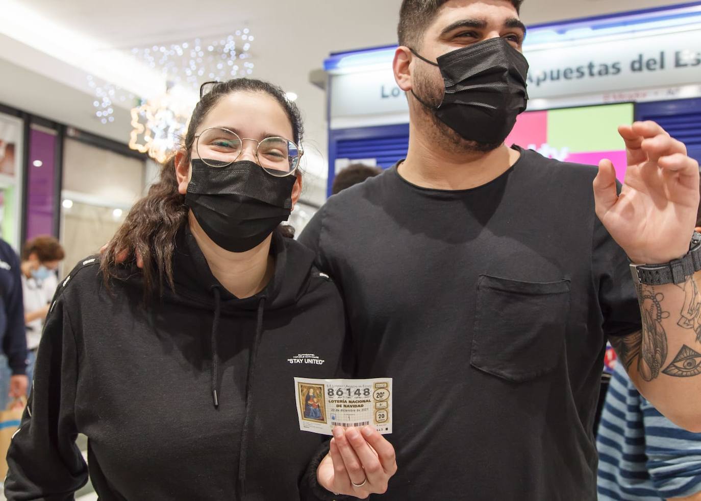 Fotos: El Gordo sonríe a Gran Canaria