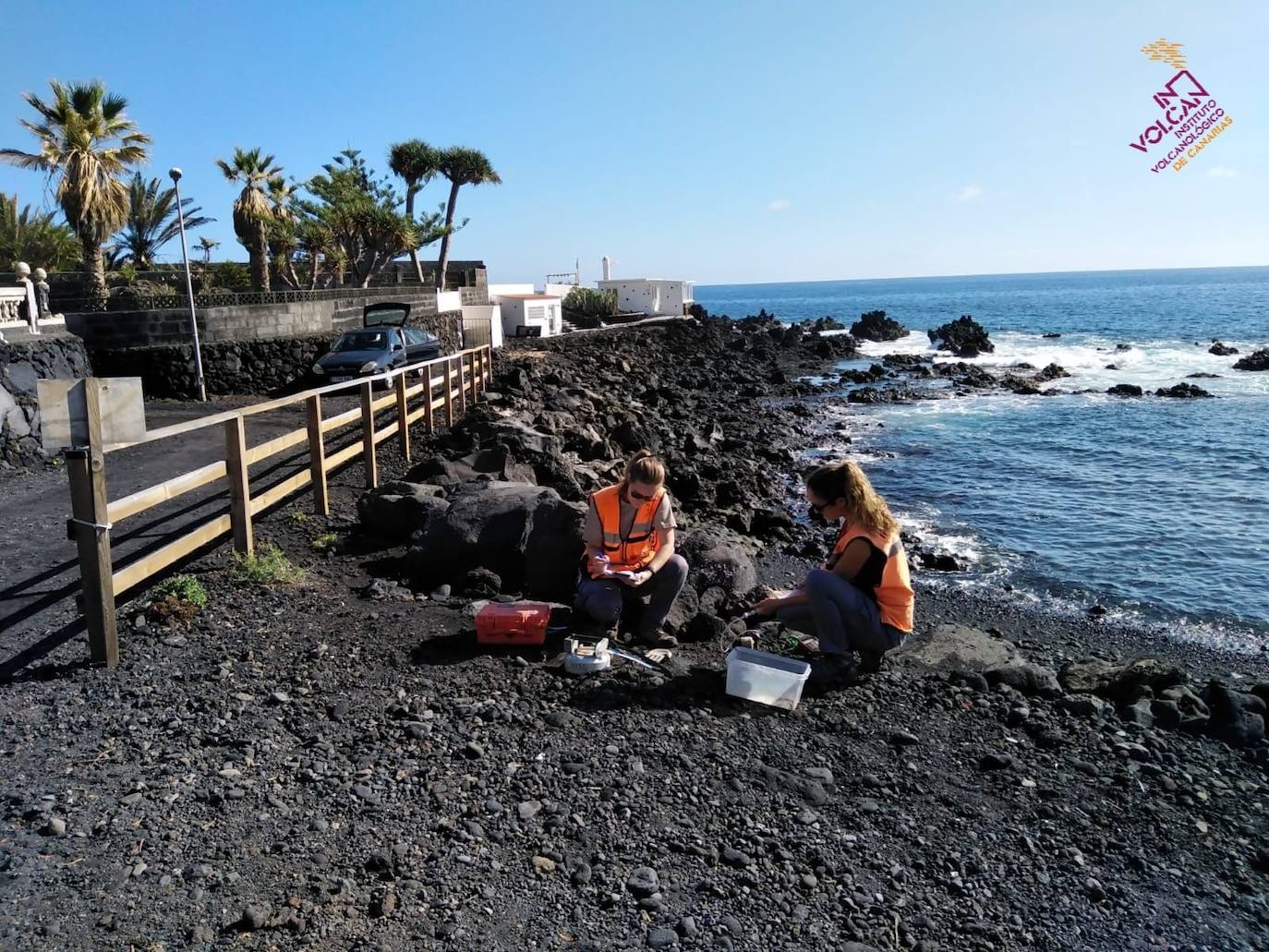Fotos: Los científicos siguen vigilando el volcán de La Palma