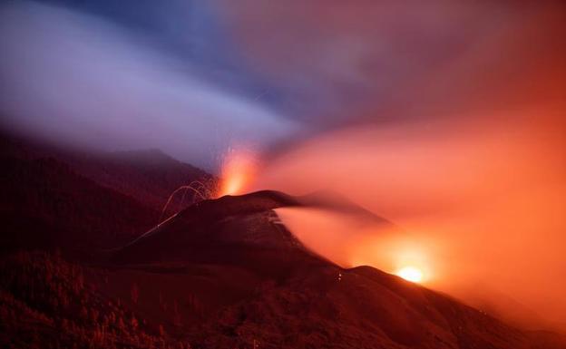 Imagen principal - Fin del volcán de Cumbre Vieja