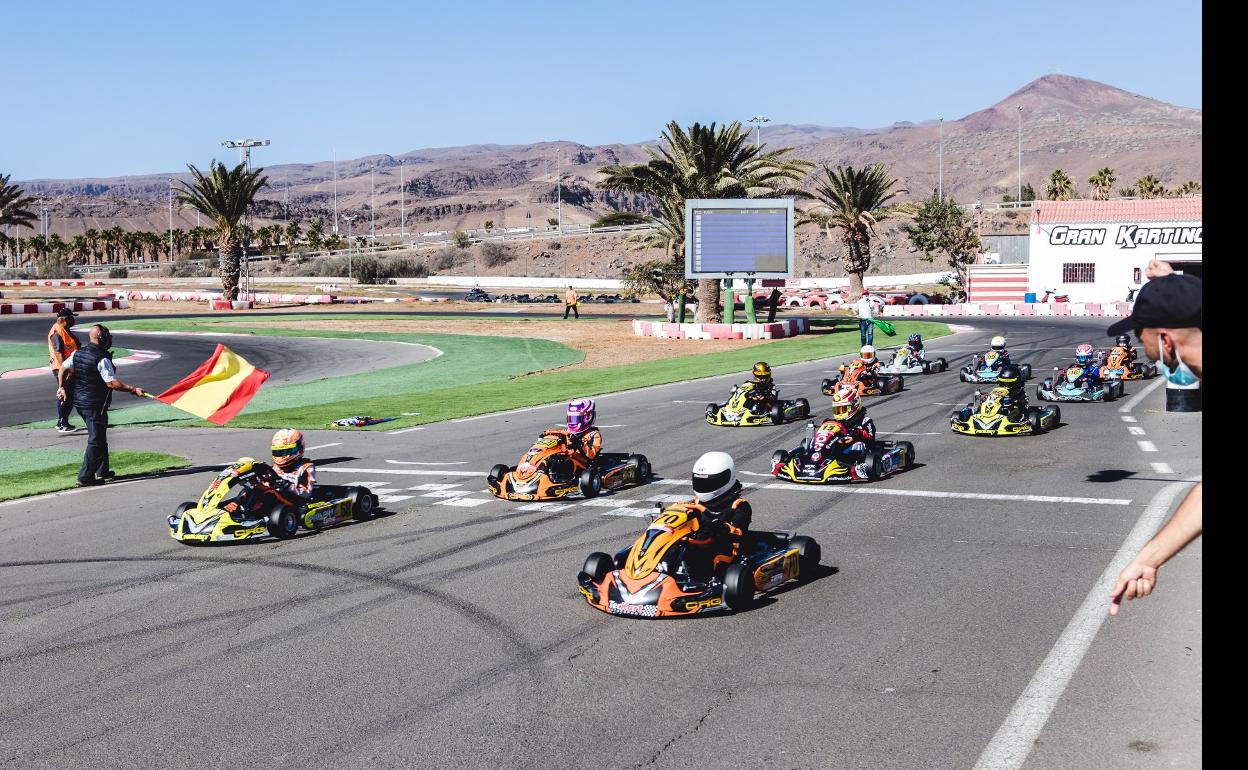 Los participantes en la competición disfrutaron de lo lindo y dejaron imágenes muy emotivas. 