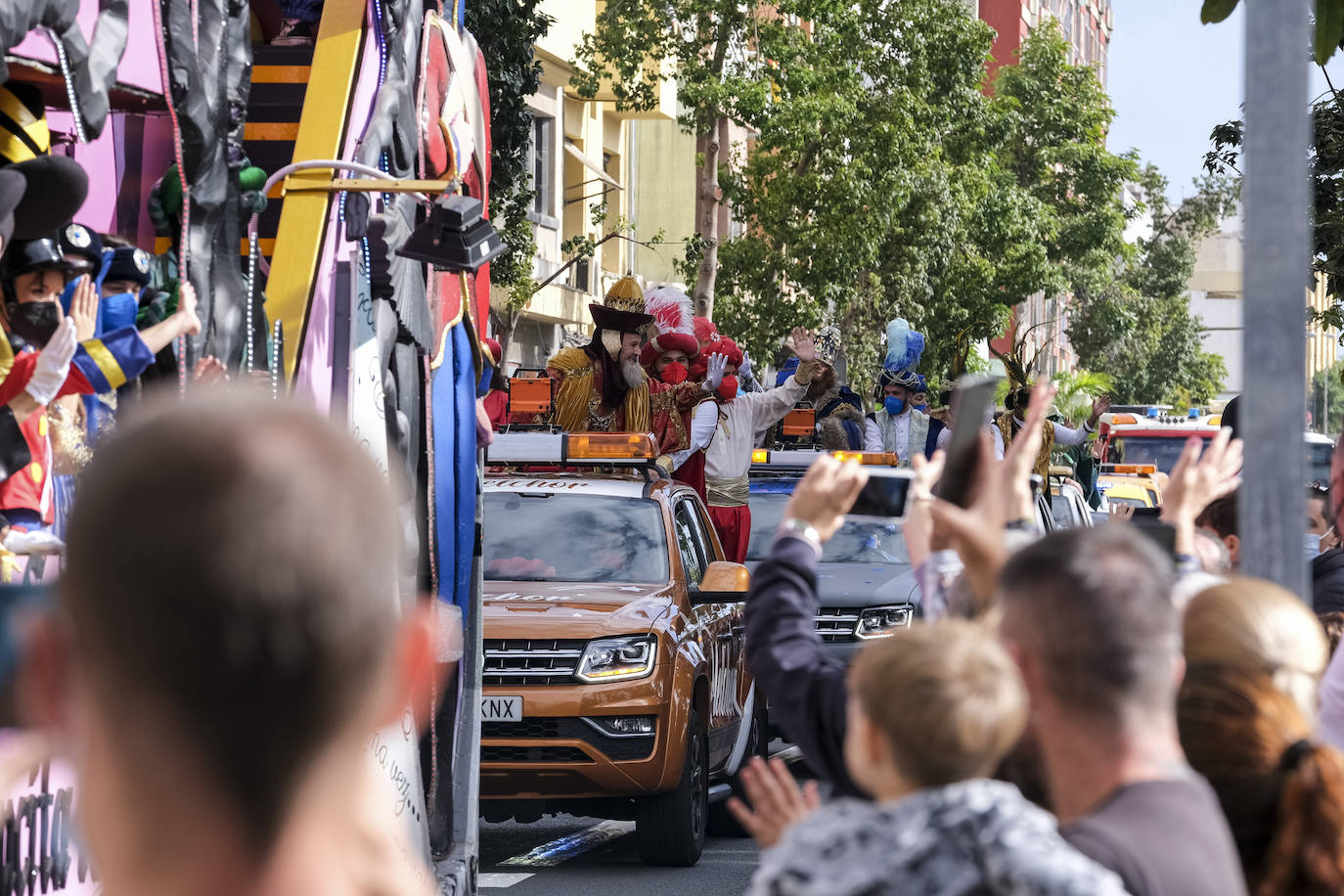 Fotos: La Cabalgata de Reyes recorre la ciudad