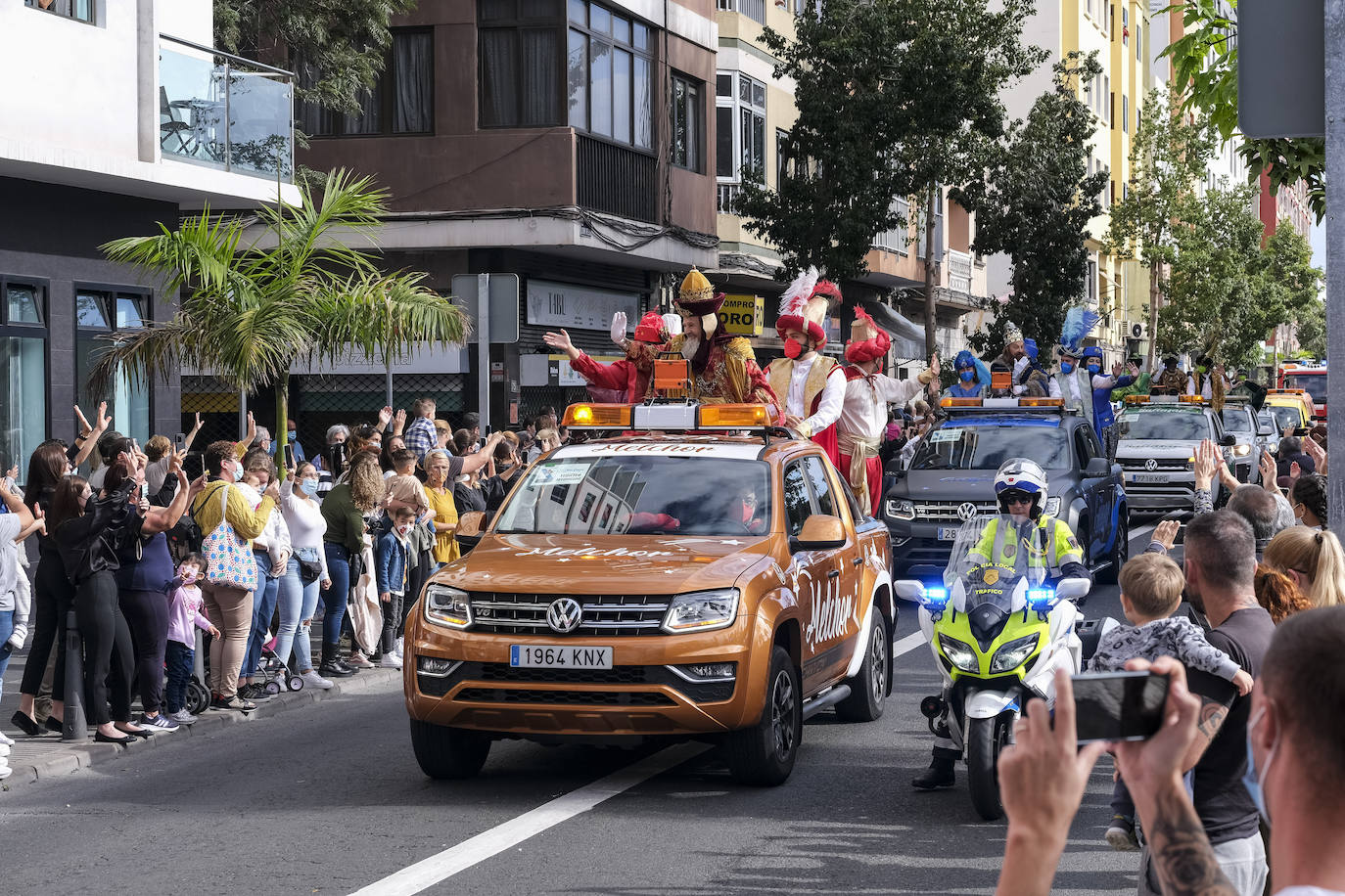Fotos: La Cabalgata de Reyes recorre la ciudad