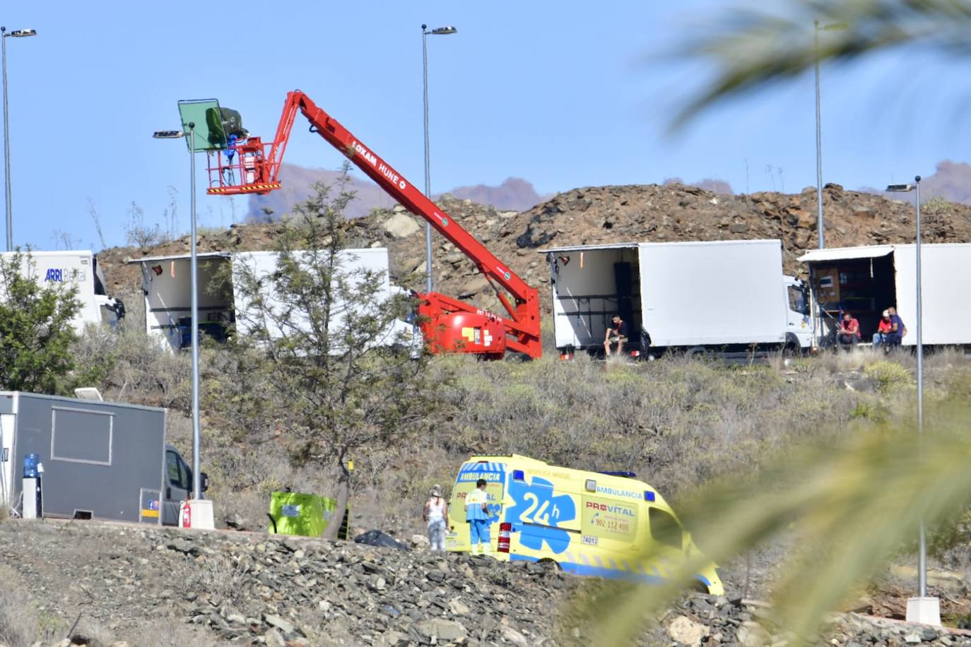 Fotos: The Mother se rueda en distintos escenarios de Gran Canaria